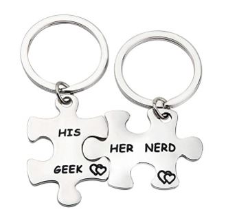 Puzzle Keychains for Couples
