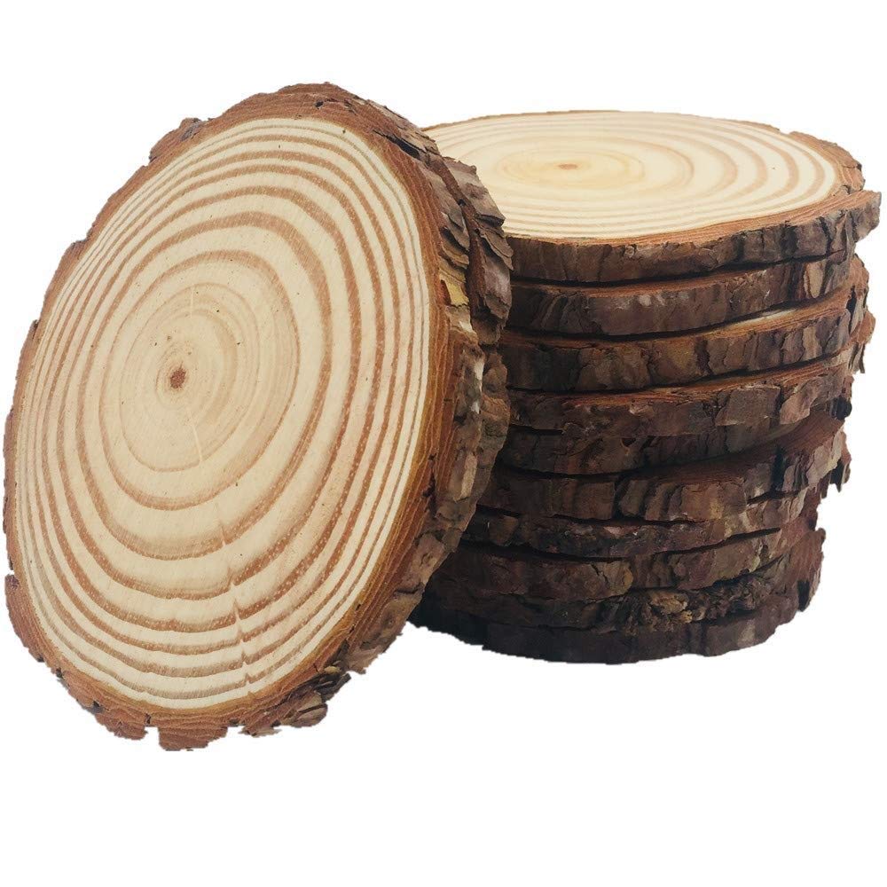 Natural Wood Slices Coaster