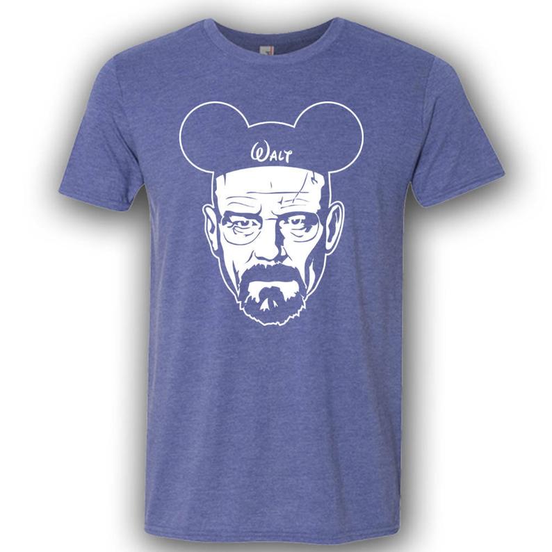 Walter White breaking bad inspired Etsy Disney Shirt