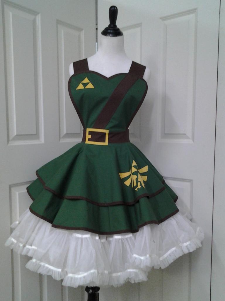 Legend of Zelda handmade halloween costume apron