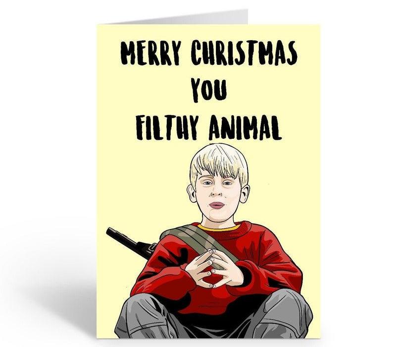 Home Alone funny Christmas card 