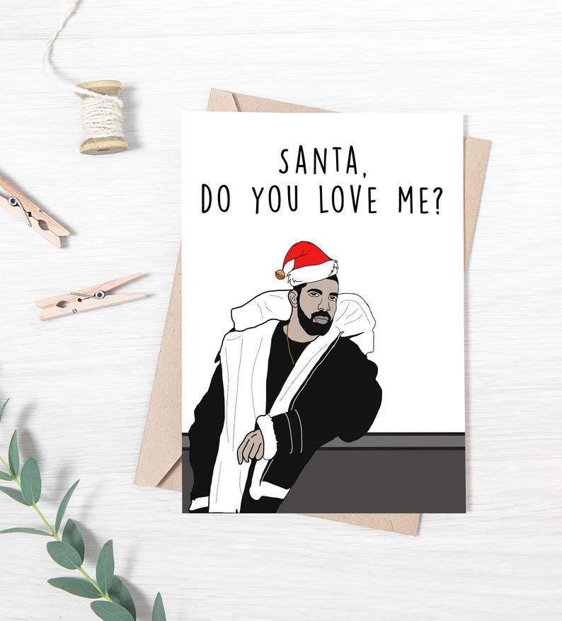 Drake funny Christmas Card