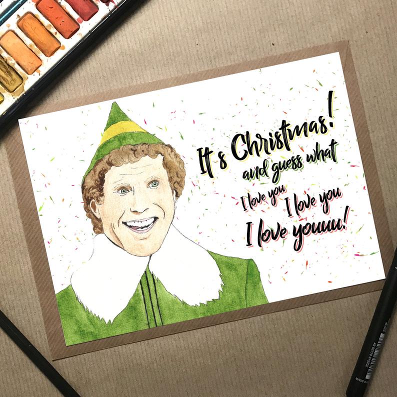 Will Ferrell Christmas card