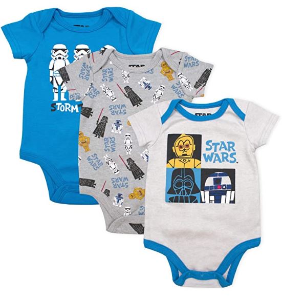 Infant Gerber Baby Onesies Bodysuit Baby shower Gift Star Wars BB-8 Ball Droid 