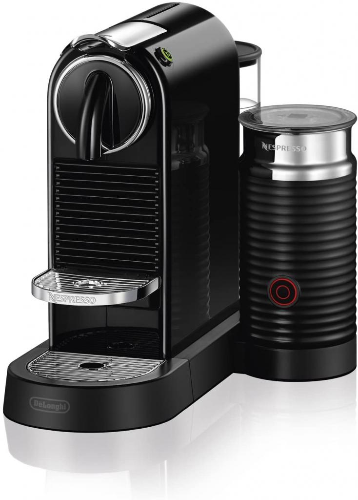 Nespresso CitiZ Original Espresso Machine with Aeroccino Milk Frother Bundle by De'Longhi