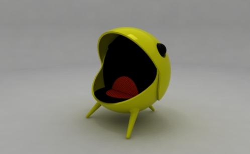 pacman game chair
