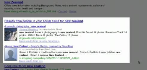 google social search