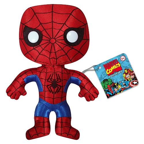 spiderman plush doll