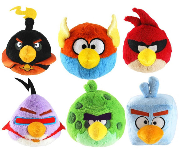 angry birds ice bird plush