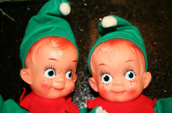 creepy doll twins