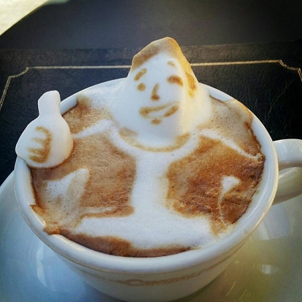 Incredible Microfoam 3D Art for Incurable Coffee Addicts