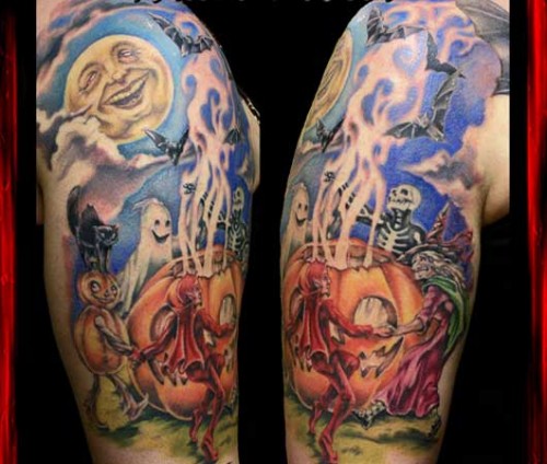 13 Most Awesome Tattoos For Halloween