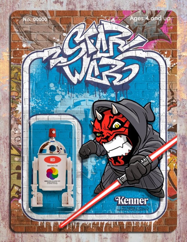 graffiti action figures