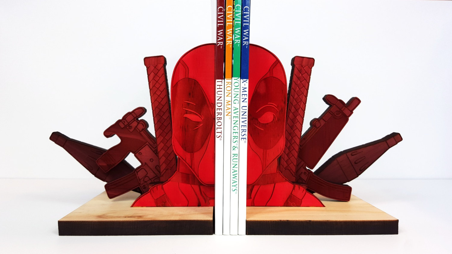 17 Cool Bookends For Your Inner Geek