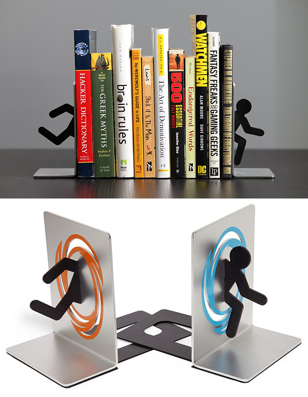 17 Cool Bookends For Your Inner Geek