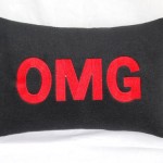 omg chat talk pillow design
