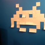 Post It The Space Invaders Stlye1