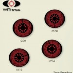 new witness watch design with sun dial