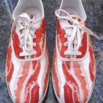 cool bacon shoes design
