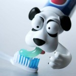 funny toothpaste heads pete dog