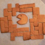 pacman tetris games gingerbread cookies