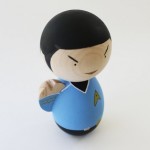 spock kokeshi doll
