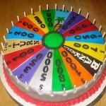 wheel of fortune cake
