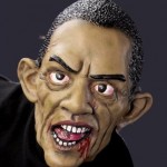 barack obama zombie mask