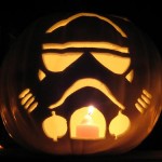 imperial stormtrooper pumpkin face