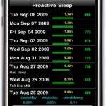 proactive sleep iphone app
