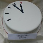 watchmen doomsday clock cake