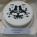 watchmen rorschach mask cake