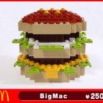 Lego version Big Mac burger