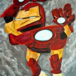 iron man picasso drawing