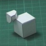 paper rubik’s cube corners