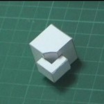 paper rubik’s cube edges