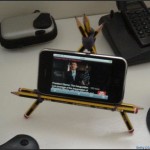 PENCIL PHONE HOLDER