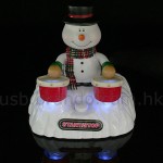USB Drumming Snowman