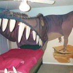 dinosaur bed