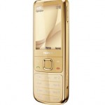 gold nokia 6700 cellphone
