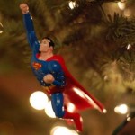 superman cooflying ornament