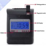 Attendence Time Card Recorder with Fingerprint Verification 2