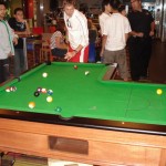 crazy shaped pool table