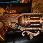 laser steampunk pistol