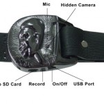 BELT BUCKLE SPY CAMERA