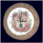 PET-FUR WALL CLOCK