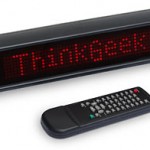 scrolling led message sign