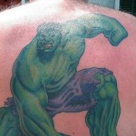comic book tattoo hulk2
