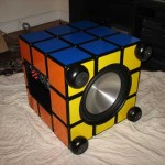 gadget rubik’s cube sub-woofer