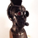 gbt steampunk leather mask